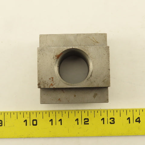 1-1/4"-7 Thread 2-1/2" Head Width T-Slot Nut 1-3/4" Tall Custom Made