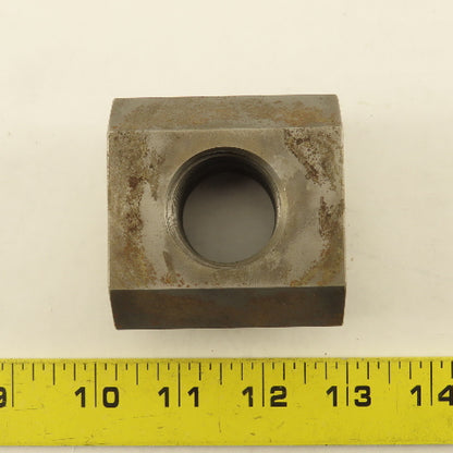 1-1/4"-7 Thread 2-1/2" Head Width T-Slot Nut 1-3/4" Tall Custom Made