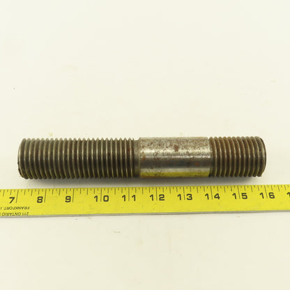 1-1/2"-6 Double Ended Threaded Stud 4" x 2" Thread Length 8-3/4" OAL