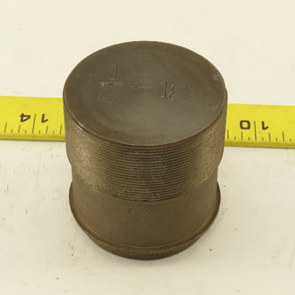2-1/2" - 18 Thread Plug Gauge Right Hand