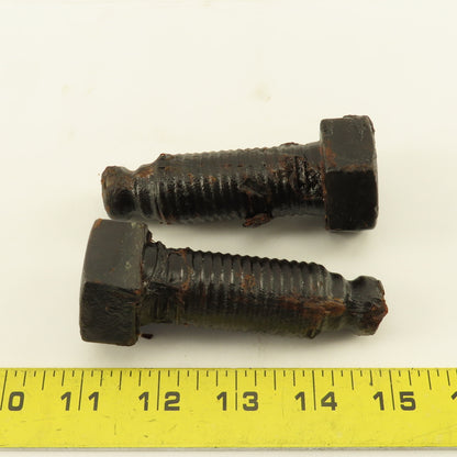 1"-8 x 3" Hex Head Locating Bolt Lot Of 2
