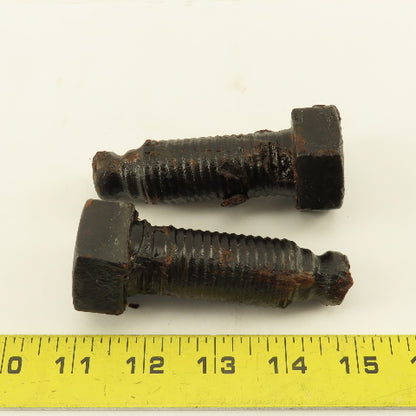 1"-8 x 3" Hex Head Locating Bolt Lot Of 2