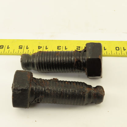 1"-8 x 3" Hex Head Locating Bolt Lot Of 2