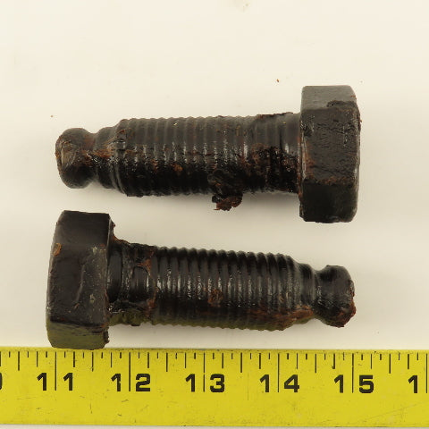 1"-8 x 3" Hex Head Locating Bolt Lot Of 2