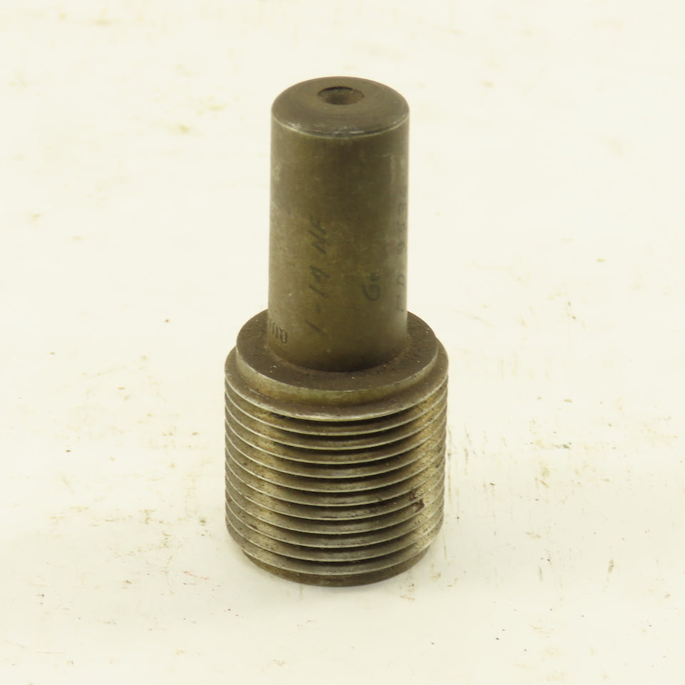 1" - 14 Thread Plug Gauge Right Hand P.D. 0.936