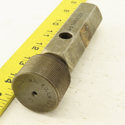 1-7/16" - 18 Thread Plug Gauge Right Hand P.D. 1.4014