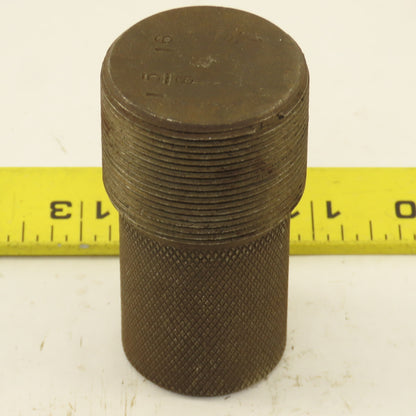 1-5/8" - 16 NF Thread Plug Gauge Right Hand