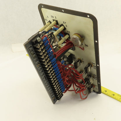 Ingersoll Cutter Grinder Machine Operator Button Switch Panel
