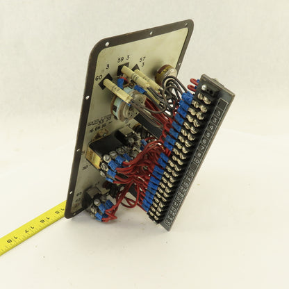 Ingersoll Cutter Grinder Machine Operator Button Switch Panel