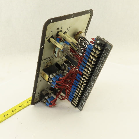 Ingersoll Cutter Grinder Machine Operator Button Switch Panel