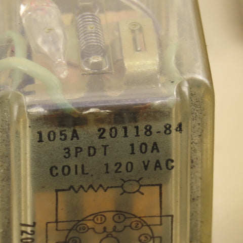 Ingersoll Deltrol 20118-84 Control Relay Board From Grinder