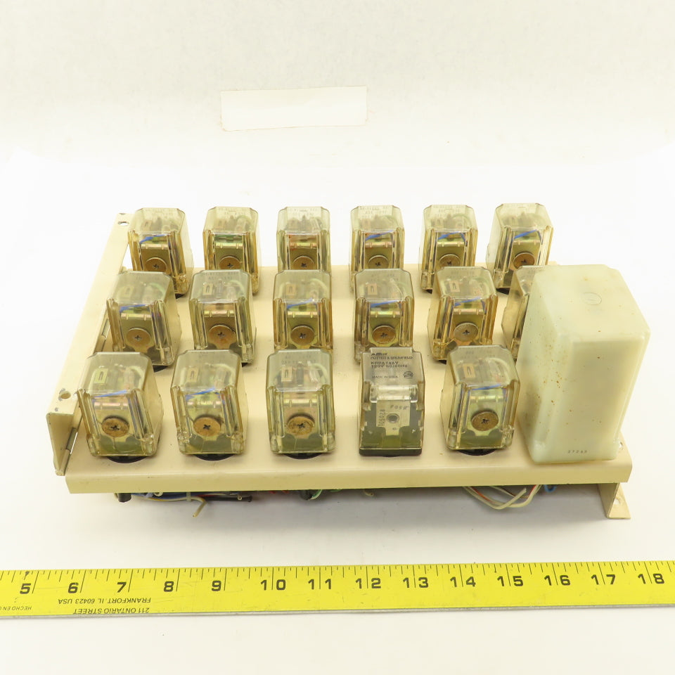 Ingersoll Deltrol 20118-84 Control Relay Board From Grinder
