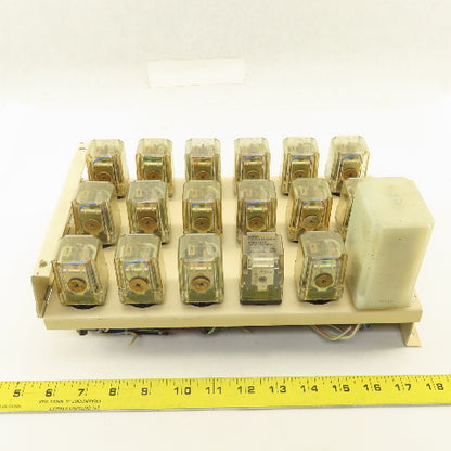Ingersoll Deltrol 20118-84 Control Relay Board From Grinder