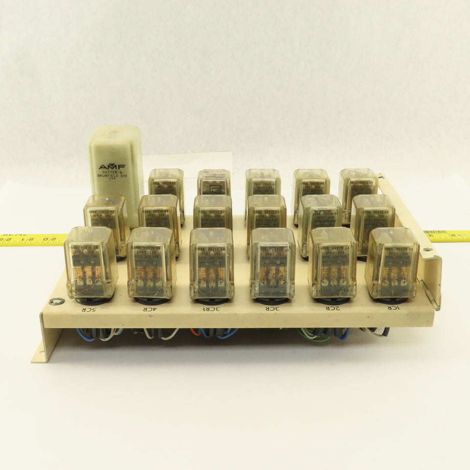 Ingersoll Deltrol 20118-84 Control Relay Board From Grinder