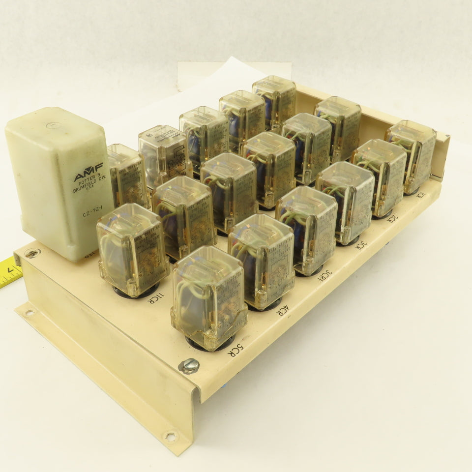 Ingersoll Deltrol 20118-84 Control Relay Board From Grinder
