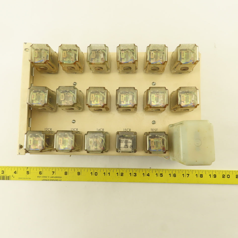 Ingersoll Deltrol 20118-84 Control Relay Board From Grinder