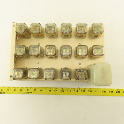 Ingersoll Deltrol 20118-84 Control Relay Board From Grinder