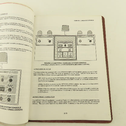 Giddings & Lewis CM90 Cell Manager NumeriPath 8000 CNC Programming Manual