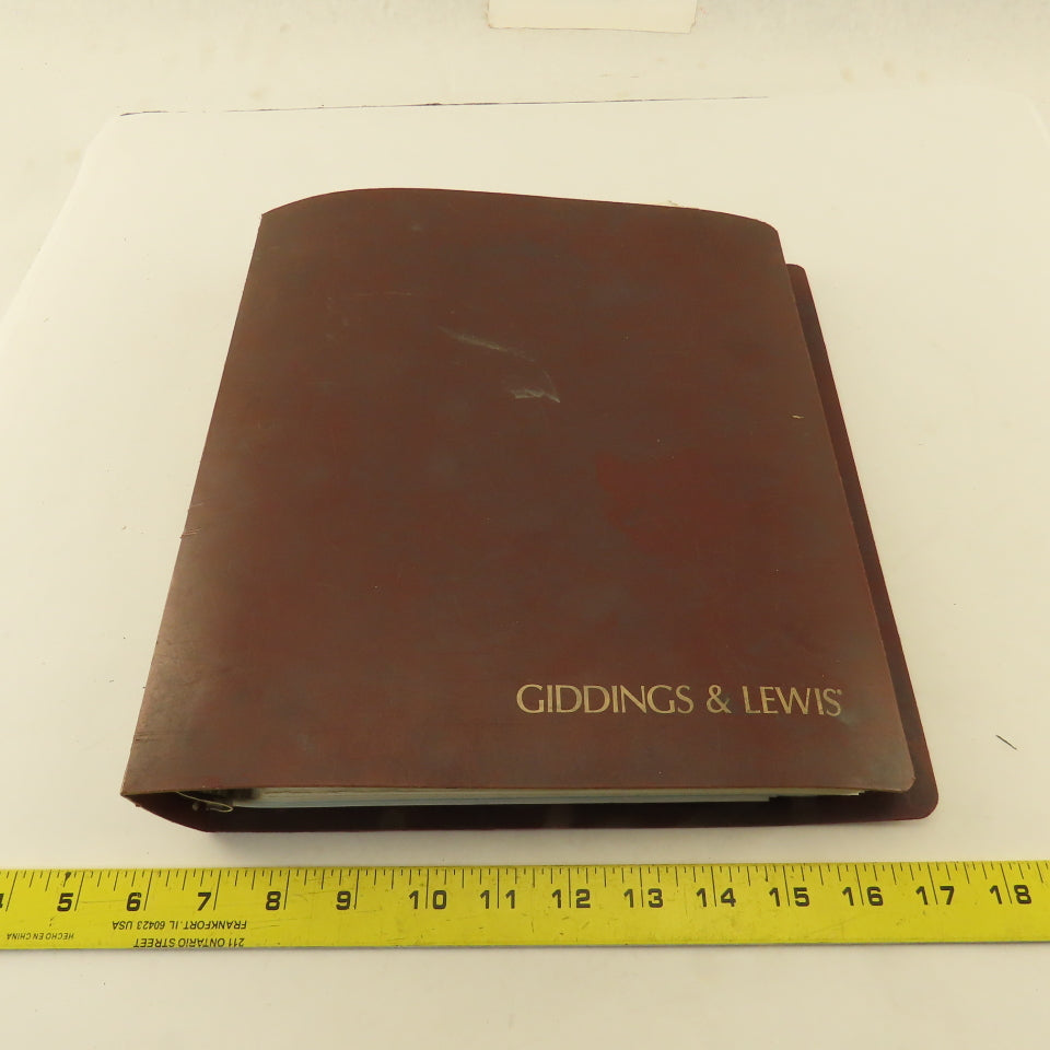 Giddings & Lewis NumeriPath 8000 Programming Data Manual