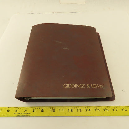 Giddings & Lewis NumeriPath 8000 Programming Data Manual