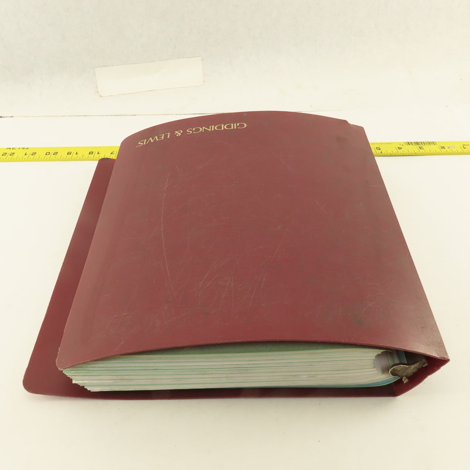 Giddings & Lewis Orion 2200/2300 NumeriPath 8000 Programming Data Manual