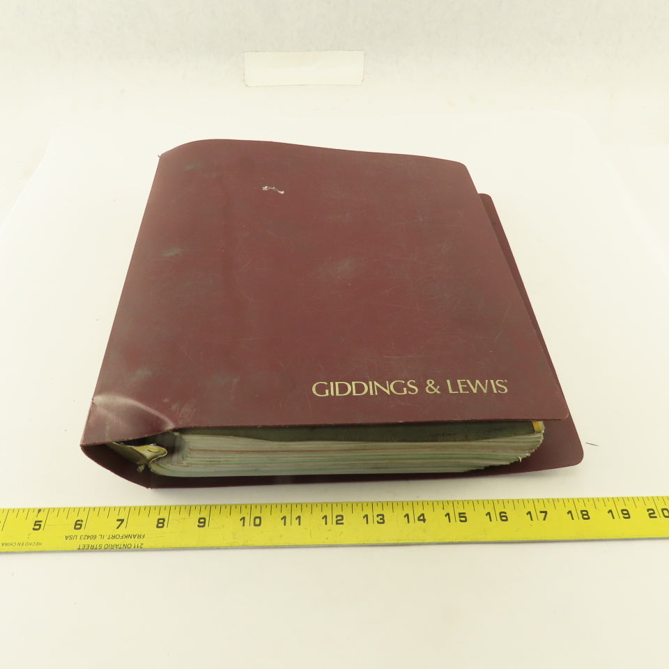 Giddings & Lewis Orion 2200/2300 NumeriPath 8000 Electrical Service Manual