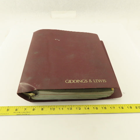 Giddings & Lewis Orion 2200/2300 NumeriPath 8000 Electrical Service Manual
