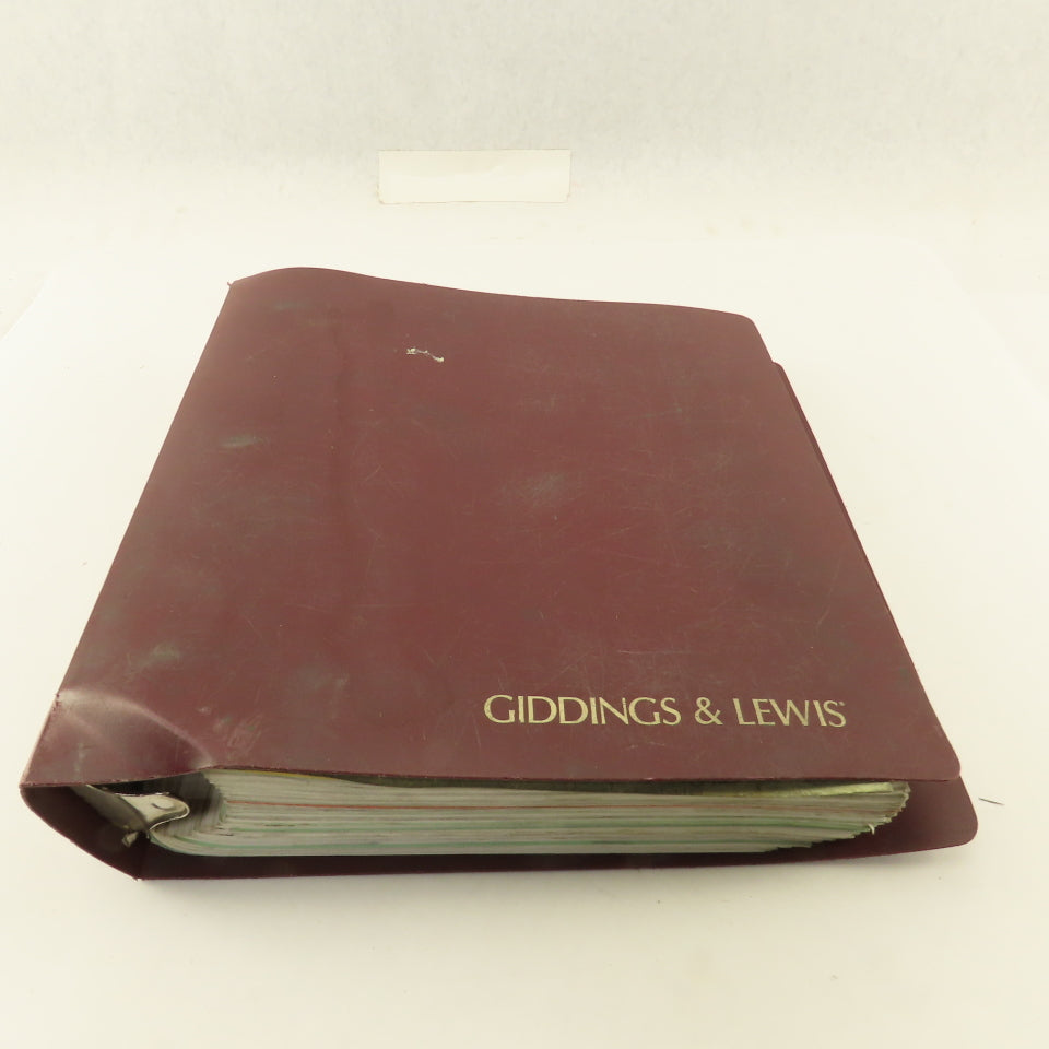 Giddings & Lewis Orion 2200/2300 NumeriPath 8000 Electrical Service Manual