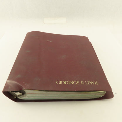 Giddings & Lewis Orion 2200/2300 NumeriPath 8000 Electrical Service Manual