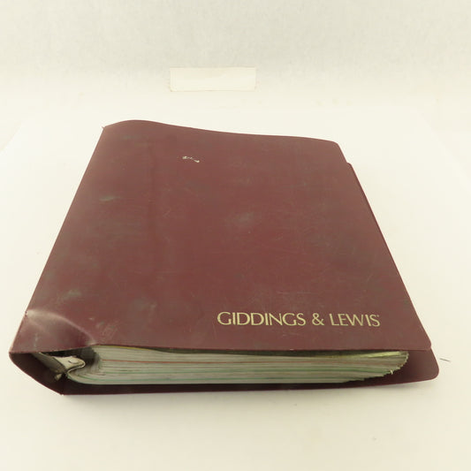 Giddings & Lewis Orion 2200/2300 NumeriPath 8000 Electrical Service Manual