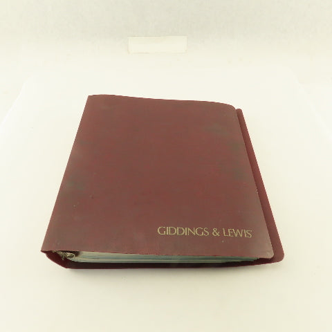 Giddings & Lewis Orion Machining Centers NumeriPath 8000 CNC Programming Manual