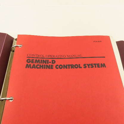 Giddings & Lewis Gemini-D Machine Control Operating Manual