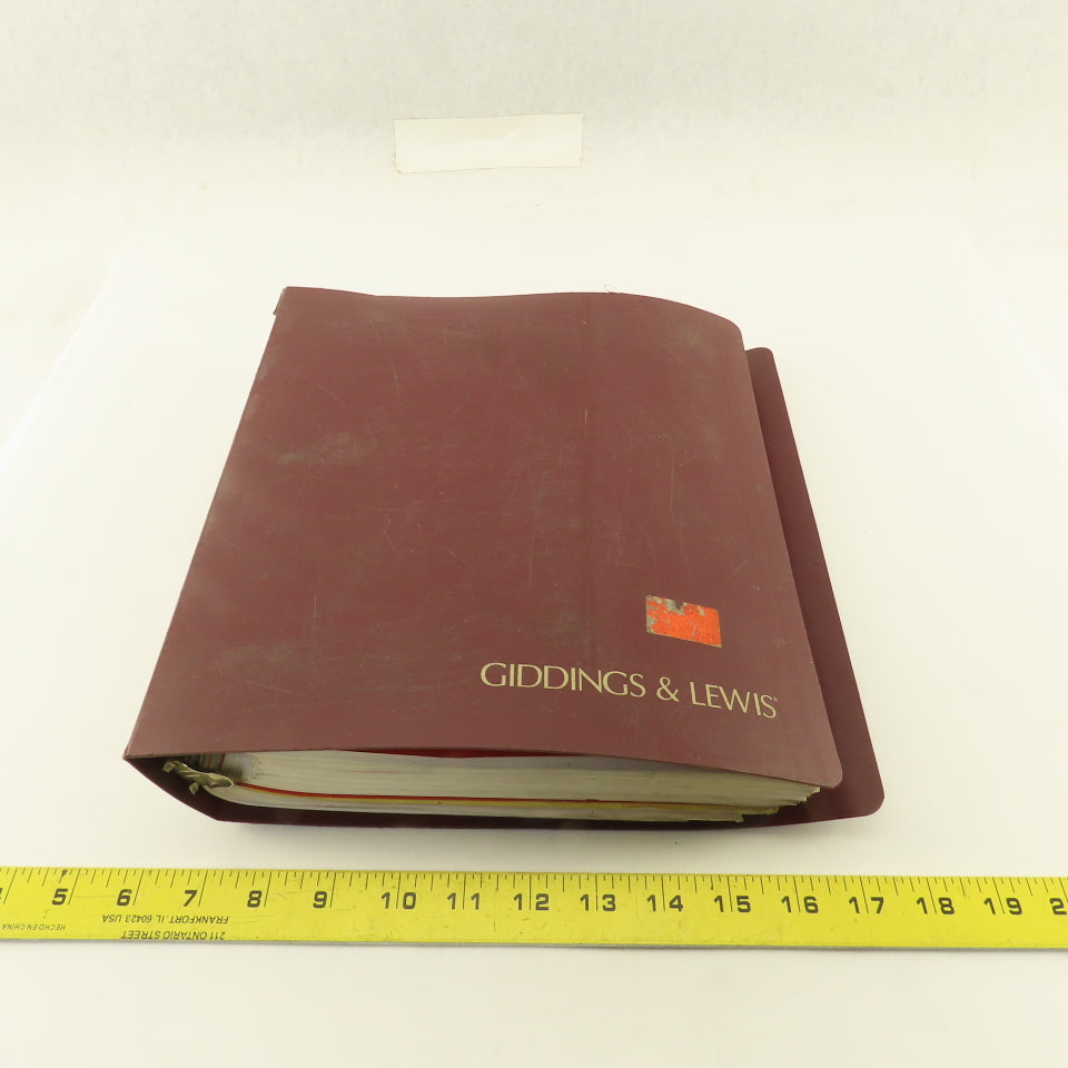 Giddings & Lewis Gemini-D Machine Control Operating Manual