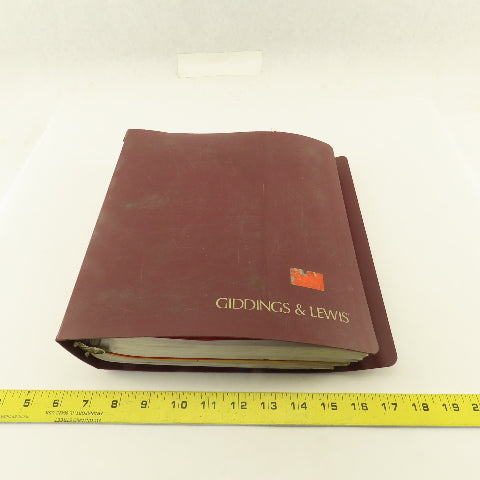 Giddings & Lewis Gemini-D Machine Control Operating Manual