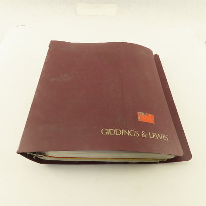 Giddings & Lewis Gemini-D Machine Control Operating Manual