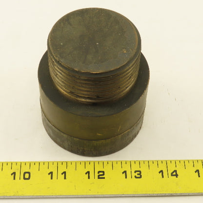 2.367"- 7 Thread Plug Gauge Solid Brass Right Hand