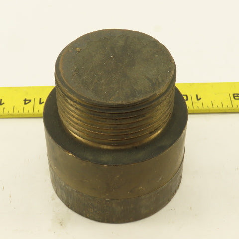 2.367"- 7 Thread Plug Gauge Solid Brass Right Hand