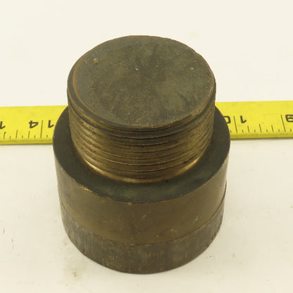 2.367"- 7 Thread Plug Gauge Solid Brass Right Hand