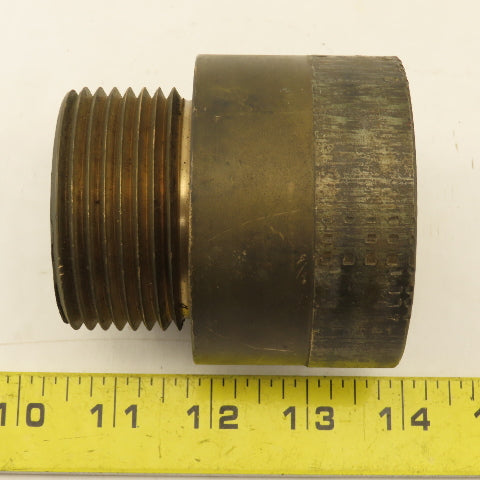 2.367"- 7 Thread Plug Gauge Solid Brass Right Hand