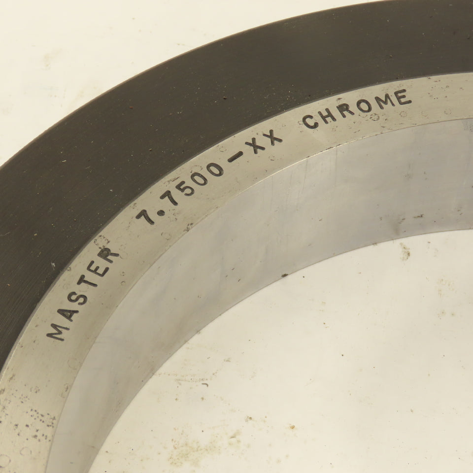 MTG Master 7.7500-XX Flange Type Cylindrical Ring GO/NO-GO