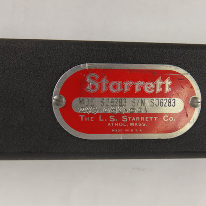 Starrett S06285 Multi Dimension Gauge Plane 10.2340", 29.5009", 34.7471"