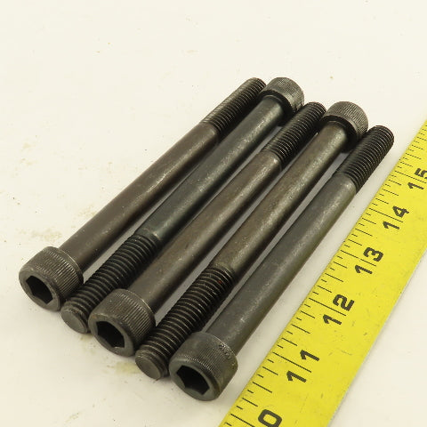 M12-1.75 x 130mm Metric Socket Head Cap Screw SHCS Lot Of 5