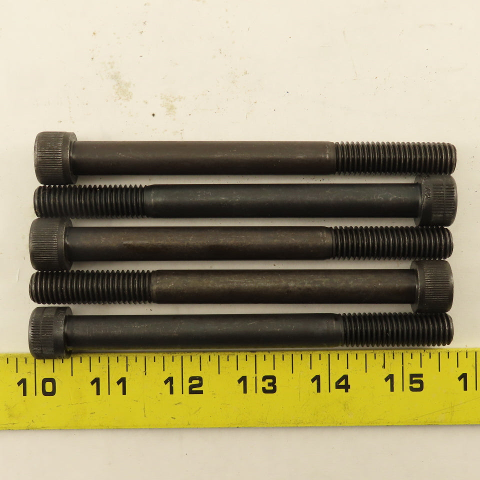 M12-1.75 x 130mm Metric Socket Head Cap Screw SHCS Lot Of 5