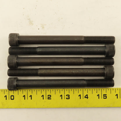 M12-1.75 x 130mm Metric Socket Head Cap Screw SHCS Lot Of 5