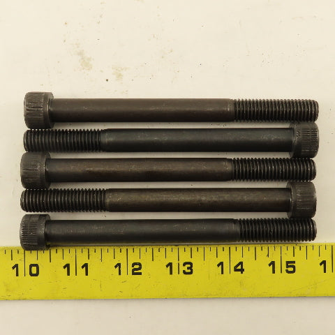 M12-1.75 x 130mm Metric Socket Head Cap Screw SHCS Lot Of 5