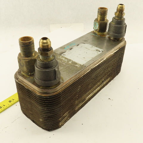 Bell & Gossett 568604040002 BP410-40 Plated Heat Exchanger 1" NPT