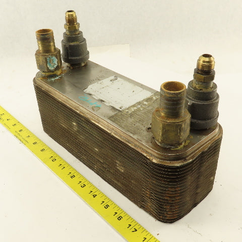 Bell & Gossett 568604040002 BP410-40 Plated Heat Exchanger 1" NPT