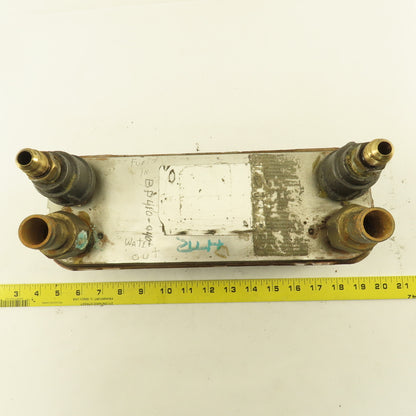 Bell & Gossett 568604040002 BP410-40 Plated Heat Exchanger 1" NPT