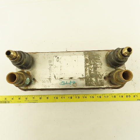 Bell & Gossett 568604040002 BP410-40 Plated Heat Exchanger 1" NPT