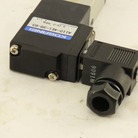 Koganei A110-4E1-39-83 2 Way Pneumatic Single Solenoid Valve 24VDC